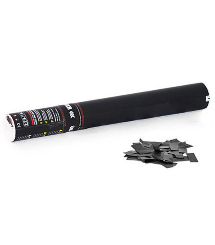 TCM FX - Kézi működtetésű Konfetti Ágyú 50cm - Fekete